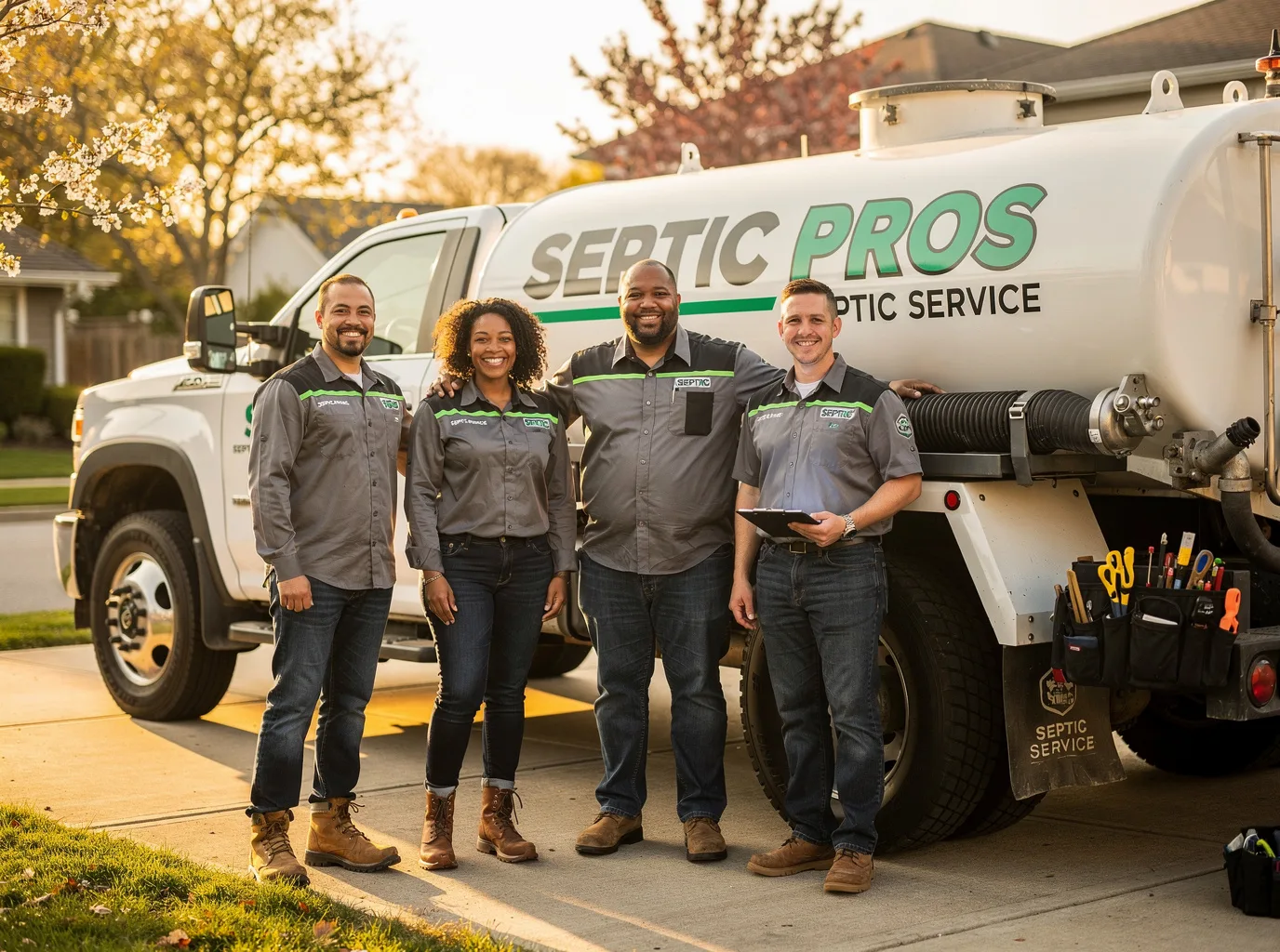 Septic Tank Pumping company in Peach Orchard, AR